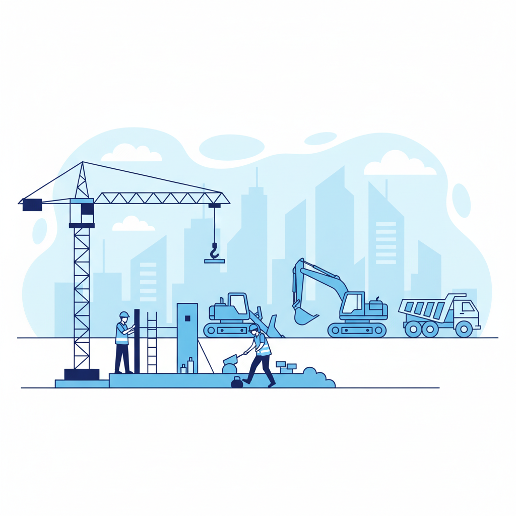 建設業の人材不足をDXで解決！サブコンの採用コスト30%削減と現場稼働率向上戦略