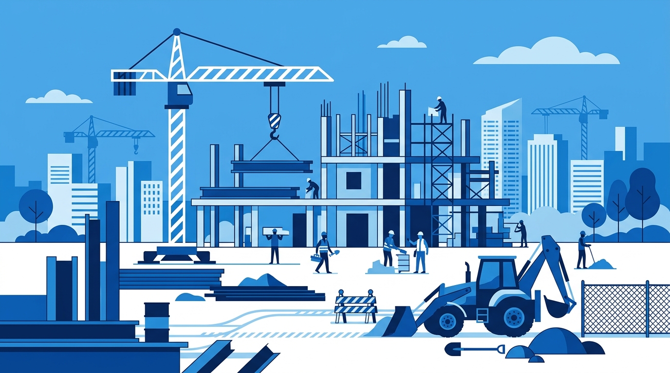 施工業の勤怠管理DX｜月10時間削減で事務コストを最適化する方法