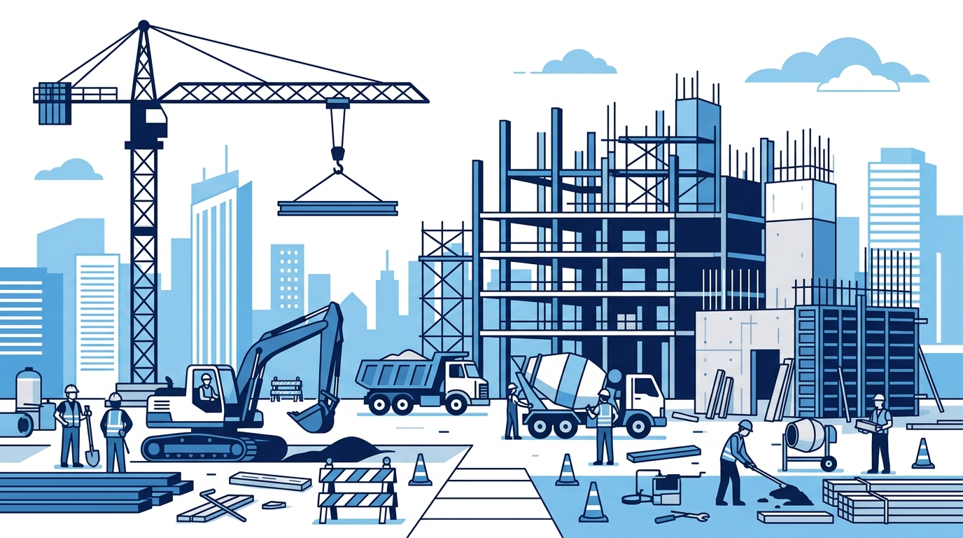 施工計画書作成を50%削減！AI活用による実績検索・再利用のDX戦略