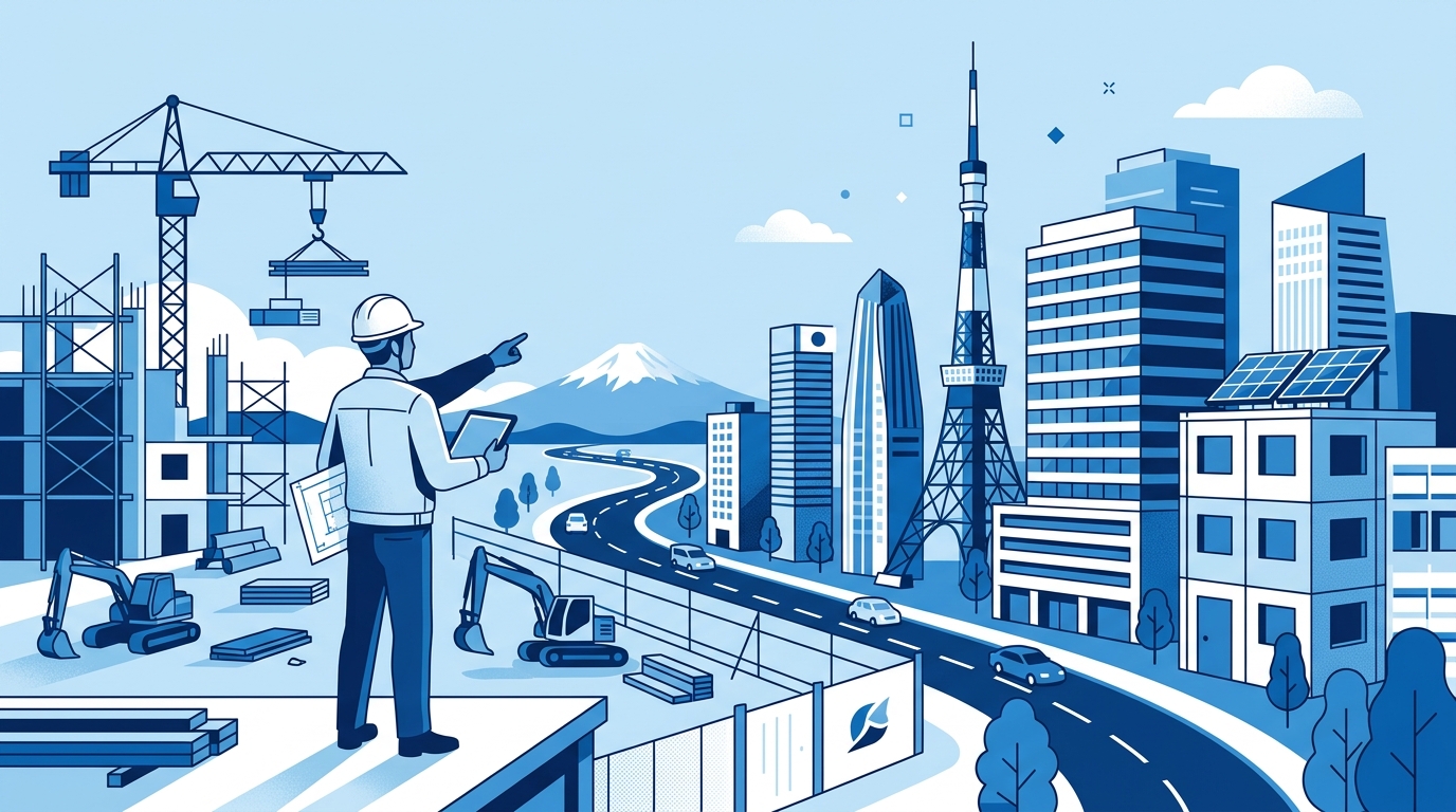 測量転記をゼロに！月間20時間の残業を削減する電子野帳DXの秘策